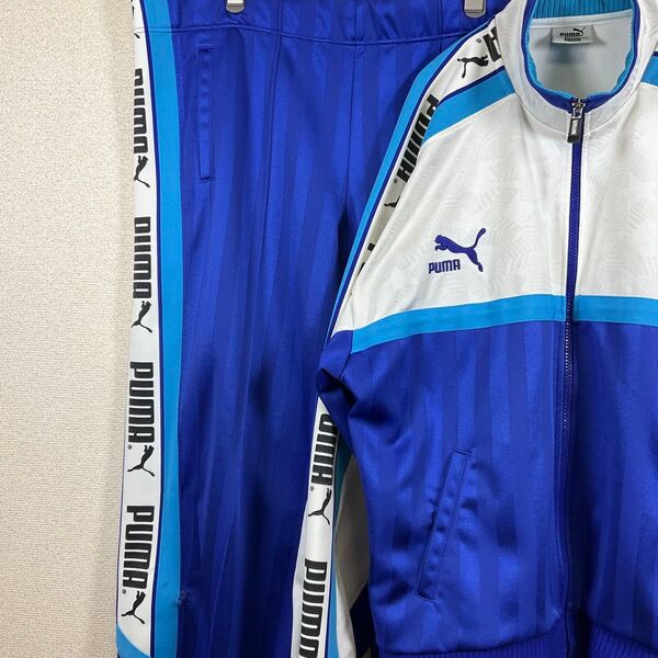 横浜フリューゲルス PUMA ジャージセットアップ 1993年 ビンテージ ※両ひざにダメージ有り トラックジャケット