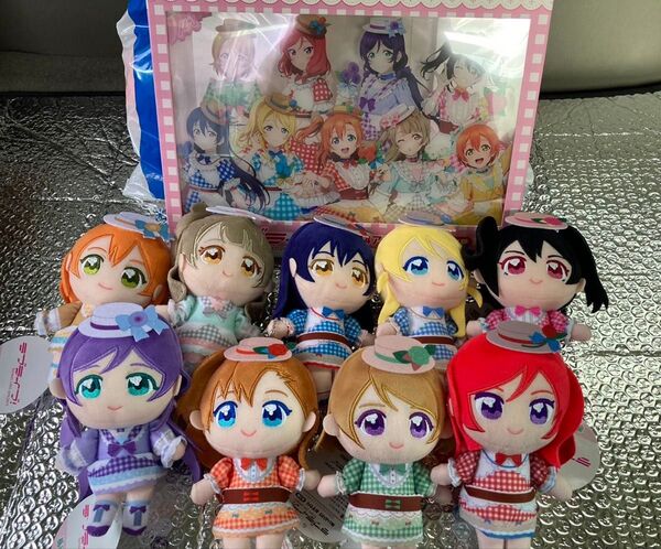 GIGO限定 ラブライブ ぬいぷりけおすわり ぬいぐるみ アクリルボード