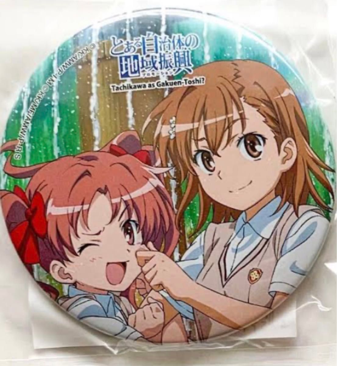 希少 とある自治体の地域振興 2017 黒の一方通行 レア 缶バッジ 希少 とある自治体の地域振興 アクセラレータ 2017 レア 缶