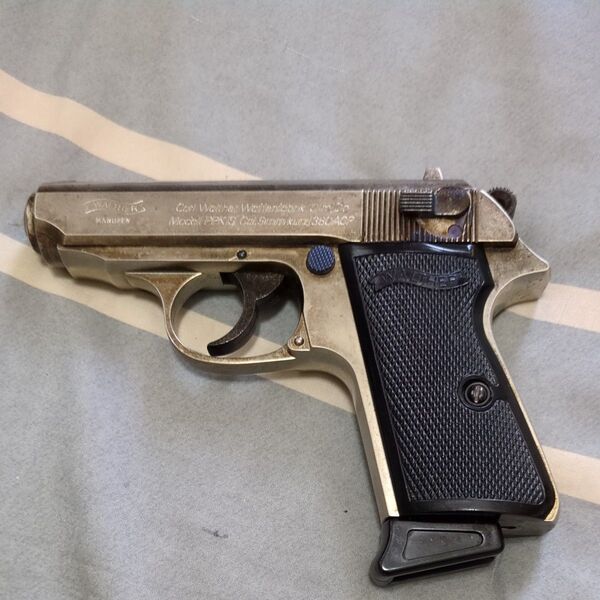 マルゼンワルサーPPK/S固定スライドガスガン