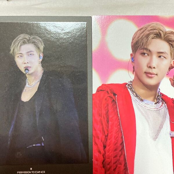 BTS permission to dance on stage セット 購入特典 weverse トレカ ナムジュン RM