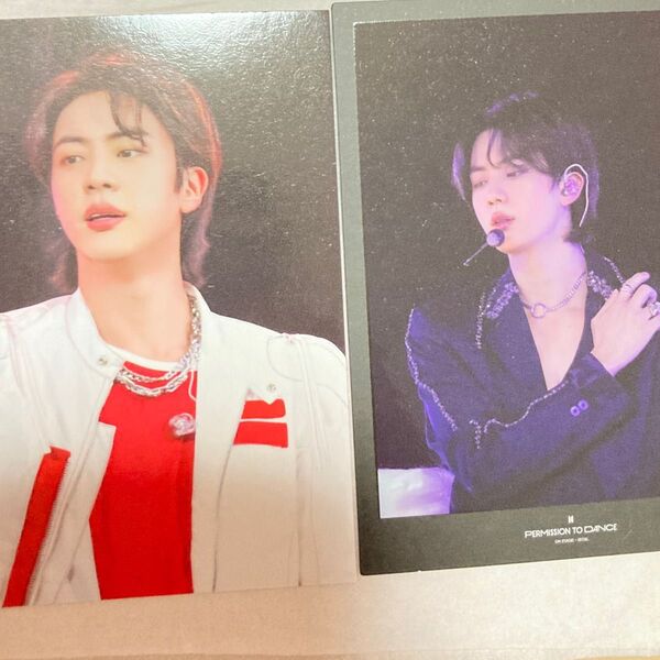 BTS permission to dance on stage セット 購入特典 weverse トレカ ジン jin