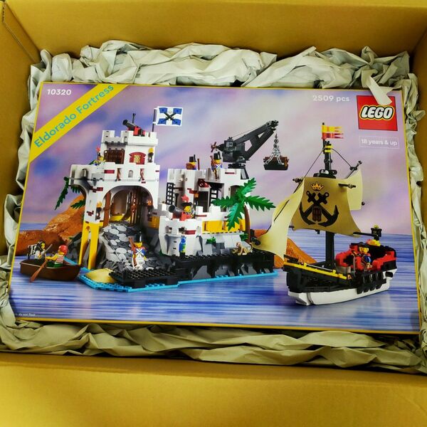 LEGO エルドラド要塞 10320 2509ピース 未使用
