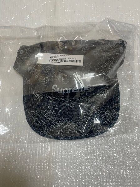 Supreme Bandana Jacquard Denim Camp Cap "Indigo" 新品未使用
