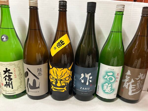 【一升瓶】日本酒6本セット!