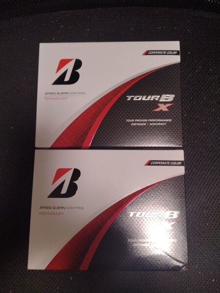 新品 ブリヂストン TOUR B X コーポレートカラー 2024年モデル 2ダース