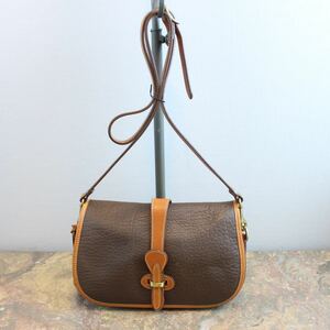 Dooney&Bourke LEATHER SHOULDER BAG MADE IN USA/ドゥーニーアンドバークレザーショルダーバッグ