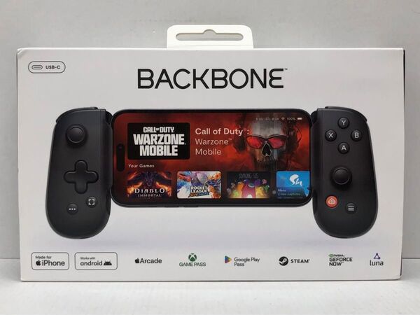 BACKBONE One モバイルゲームコントローラー 第2世代 USB-C バックボーン ワン
