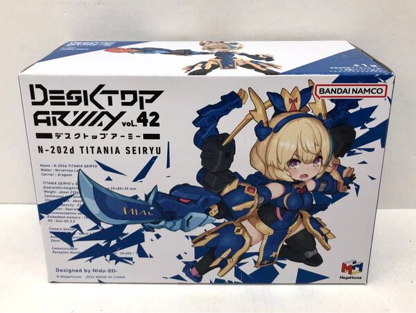 【未組立】 開封品 デスクトップアーミー vol.42 ティタニア青龍 TITANIA SEIRYU