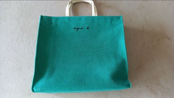 ★超美品 アニエスベー トートバッグ 内ポケット付き agnes b.