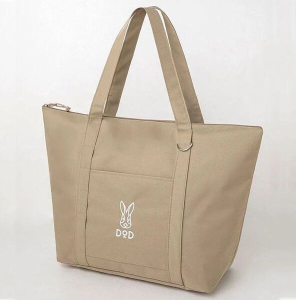 雑誌付録 DOD BIG TOTE BAG BOOK BEIGE宝島社トートバッグ