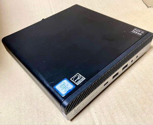 整備済 HP EliteDesk 800 G4 DM Core i7 8700t 8GB/500GB ミニPC Win11 Pro
