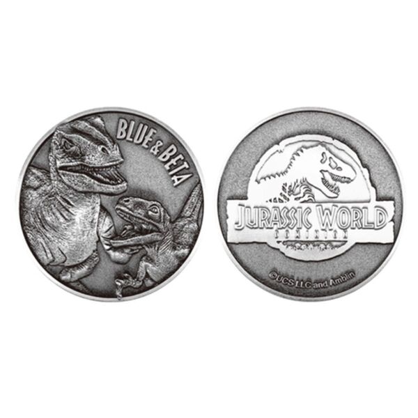 ジュラシック・ワールド 新たなる支配者 メダル A(ブルー&ベータ) 劇場限定