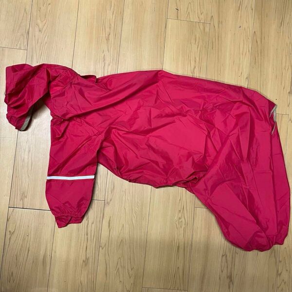 きゃんナナ 7L 犬用レインコート 犬用品 ピンク