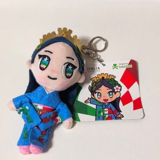 大阪関西万博限定 イタリア館公式マスコット イタリアちゃん ぬいぐるみ小 イタリアパビリオン