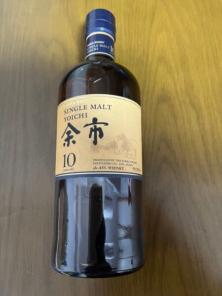 新品 未開封 ニッカ ウイスキー 余市10年 シングルモルト NIKKA 700ml