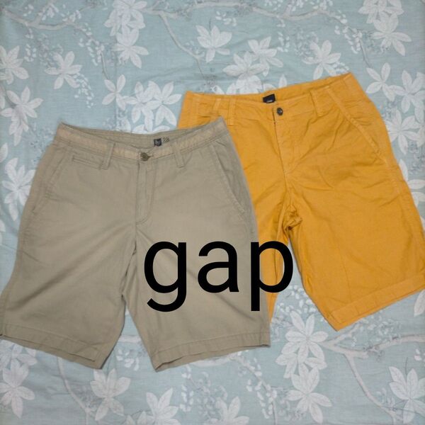 値下げ中!gap メンズショートパンツ サイズ w28 2枚