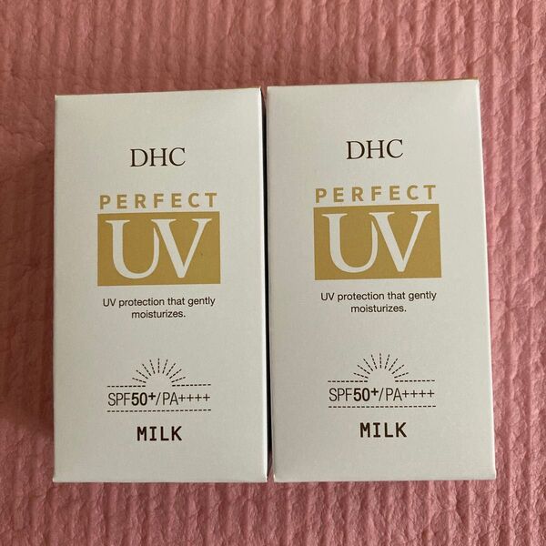 DHC パーフェクトUVミルク 日やけ止め乳液 50ml × 2個セット
