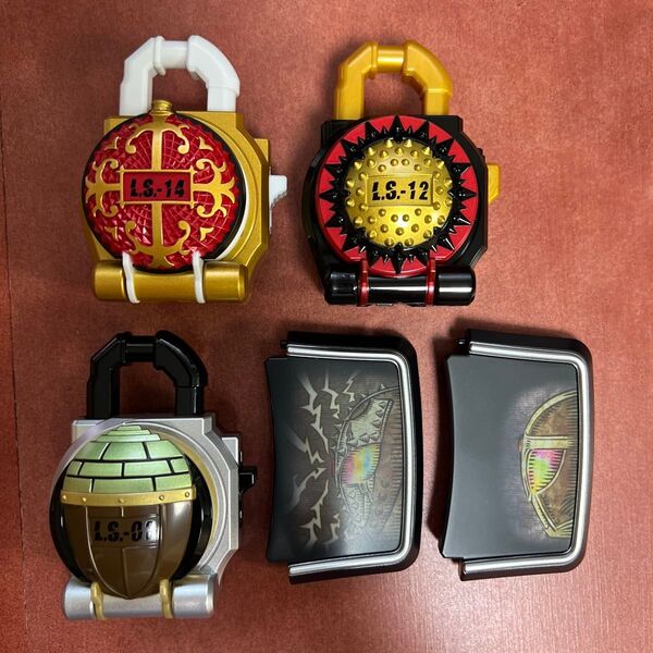 CSM 仮面ライダー鎧武 ロックシード フェイスプレート ライチ キングドリアン バカモン プロトグリドン プロトブラーボ