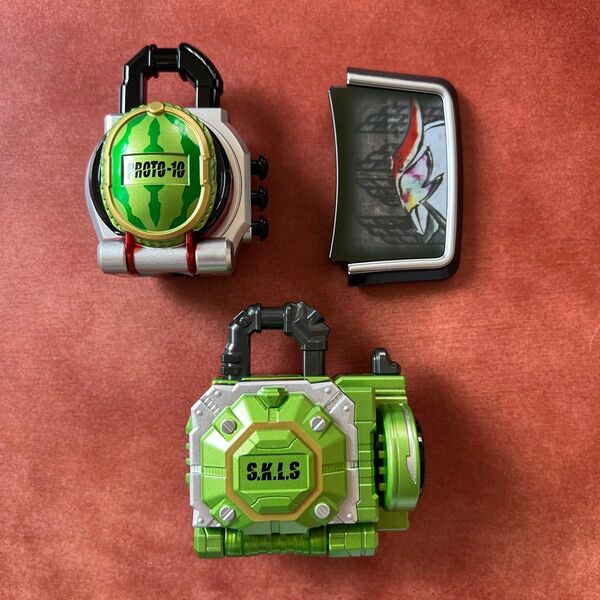 CSM 仮面ライダー鎧武 ロックシード 斬月セット ウォーターメロン シンカチドキ