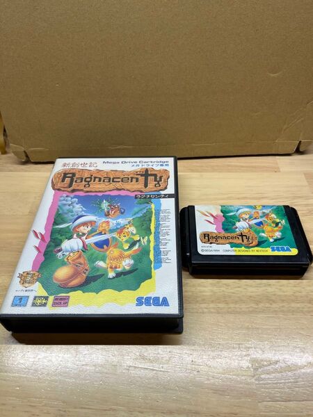 新創世記 ラグナセンティ メガドライブ Ragnacenty セガ SEGA MD