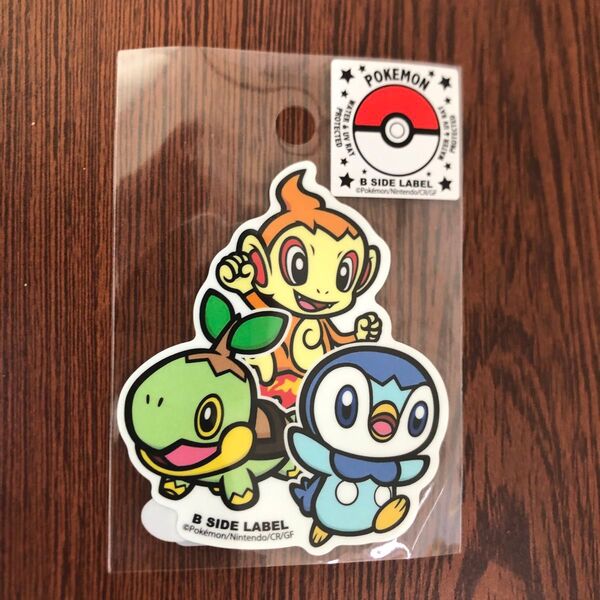 ポケモン B-SIDE LABEL ダイカットステッカー 3枚セット
