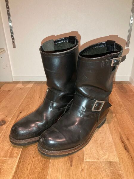 レッドウィング RED WING エンジニアブーツ スチールトゥ ブラック 2268