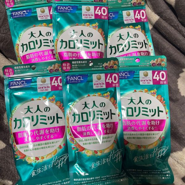 ファンケル 大人のカロリミット 40日分 健康食品 機能性表示食品 ダイエットサポート 6袋セット