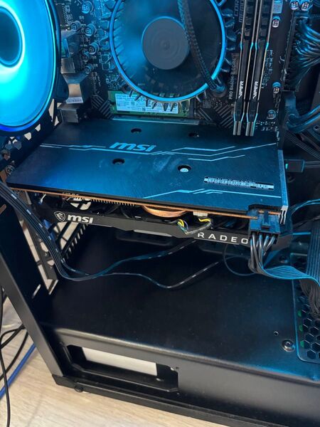 MSI Radeon RX 6600XT MECH 2X 8GB グラフィックボード とDDR4 16GBx2枚 FURYメモリ