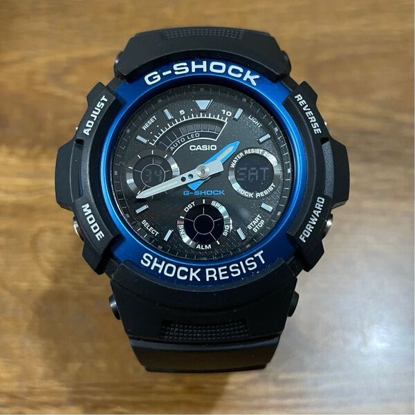 カシオ 腕時計 ジーショック AW-591-2AJF G-SHOCK ブルー