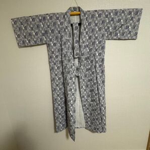 旅館の浴衣 寝巻き 旅館 紗綾形 お家で旅館気分 涼しい 快適 綿100% 介護 リメイク用 単衣 綿