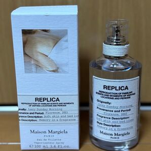 メゾン マルジェラ 香水 レプリカ レイジーサンデーモーニング EDT SP 100ml 箱付き【美品】【送料込み】