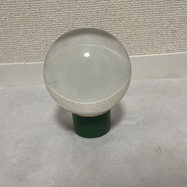 大玉直径約11センチ 水晶玉 水晶 ガラス玉 パワーストーン 丸玉 風水 置物 縁起物 パワーストーン インテリア