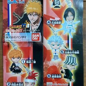 BLEACH ブリーチスイングEX 4 全6種 / 黒崎一護 日番谷冬獅郎 浦原喜助