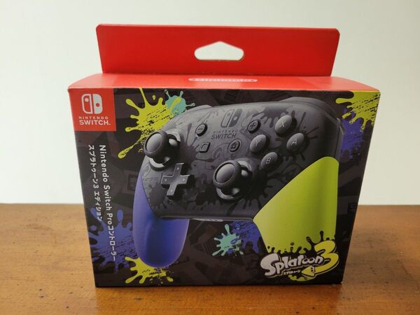 【未使用】Nintendo Switch Proコントローラー スプラトゥーン3 エディション 【プロコン プロコントローラー】