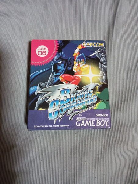 【GB】 バイオニックコマンドー 箱説付き 良品 カプコン ゲームボーイ ゲームボーイ