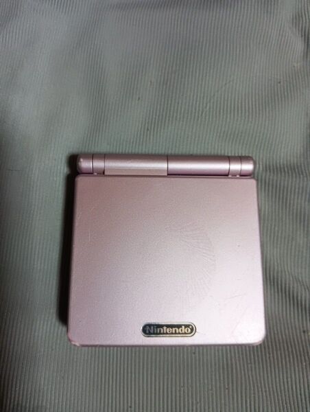 【GBA】 ゲームボーイアドバンスSP パールピンク 本体のみ