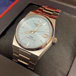 Tissot ティソ PRX 35mm Powermatic 80 アイスブルー