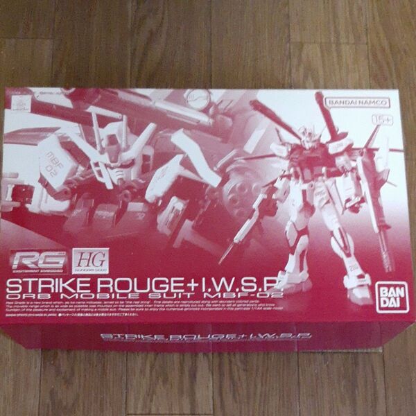 1/144 RG MBF-02 ストライクルージュ+HG I.W.S.P. プレミアムバンダイ限定BANDAIプラモデル 未組立品