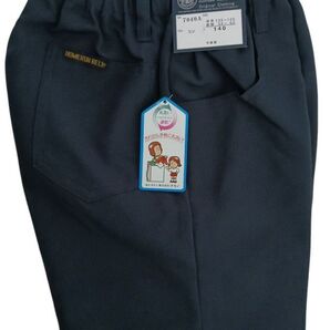 イートン半ズボン140A総ゴム夏物小学生制服■丸洗い速乾ポリエステル■新品タグ付