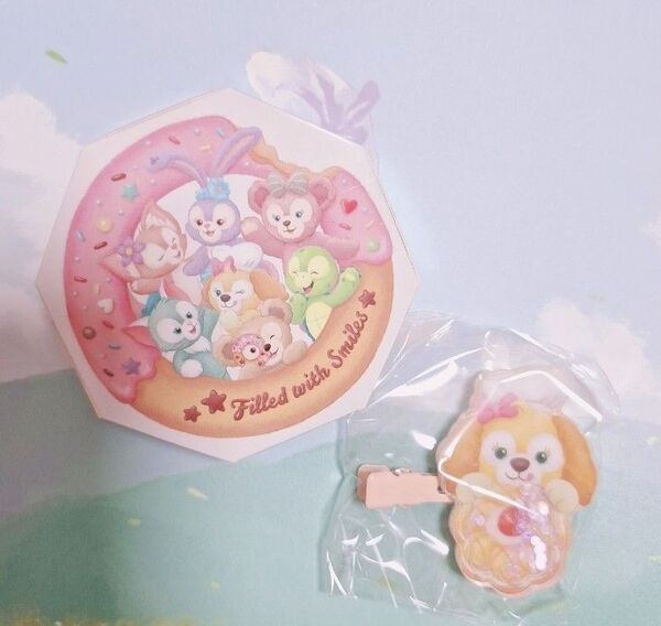 クッキーアン ディズニーシー ダッフィー&フレンズ フィルドウィズジョイ ヘアクリップ