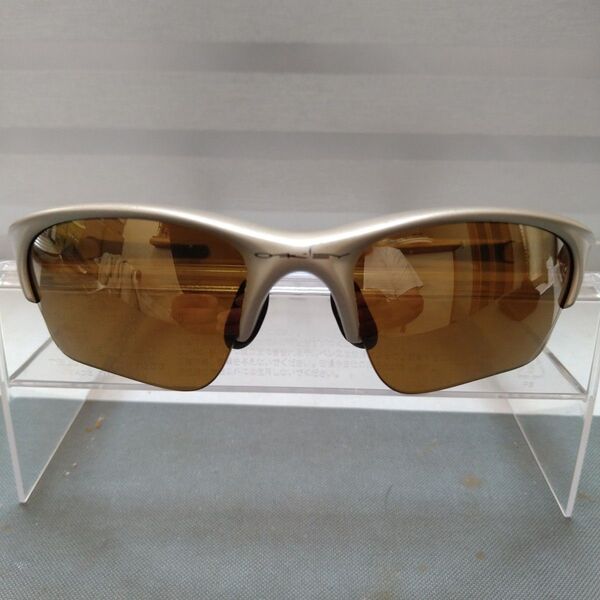 Oakley Flak jacket スポーツ用サングラス シルバー/ブラウン