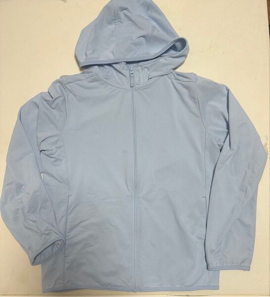 UNIQLO エアリズムパーカー ブルー 140