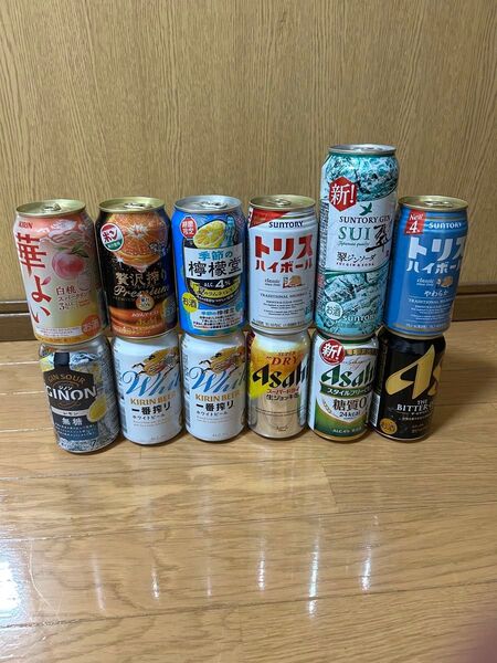 缶ビール 缶チューハイ 発泡酒 詰め合わせ 12缶セット