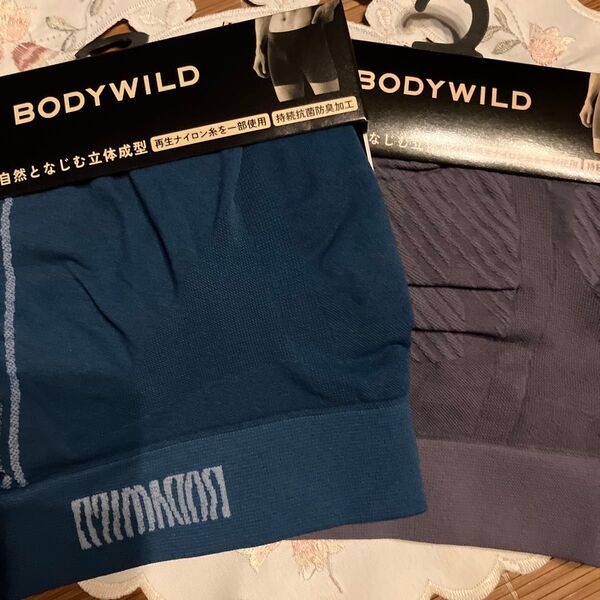 BODY WILDボクサーブリーフ M2枚 前とじ GUNZE