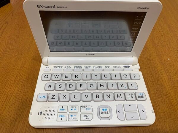 CASIO 電子辞書 EX-word DATAPLUS9 XD-K4800 ホワイト