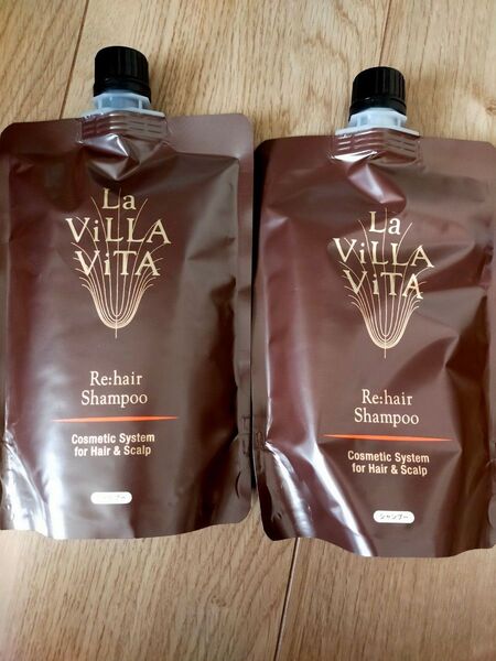 La ViLLA ViTA リ・ヘア シャンプー S レフィル 300ml×2個