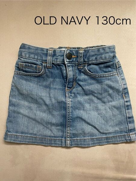 OLD NAVYオールドネイビー アメカジ デニムミニスカート 130cm 120cm