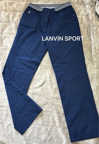 LANVIN SPORT ランバンスポール レディースゴルフウェア ゴルフパンツ ストレートパンツ
