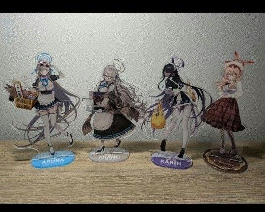 ブルーアーカイブ アクリルスタンドBIG 4点セット☆